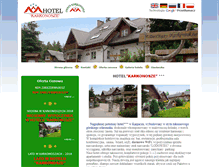 Tablet Screenshot of hotel-karkonosze.com.pl